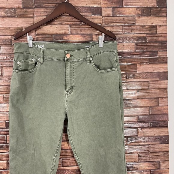 Mugsy Jeans Mugsy Jeans Hydes Stretch Denim Green Mens Size 38x3